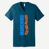 Unisex Jersey Short Sleeve V Neck Tee Thumbnail