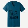 Unisex Jersey Short Sleeve V Neck Tee Thumbnail