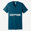 Unisex Jersey Short Sleeve V Neck Tee Thumbnail