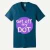 Unisex Jersey Short Sleeve V Neck Tee Thumbnail