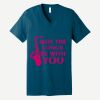 Unisex Jersey Short Sleeve V Neck Tee Thumbnail