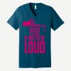 Unisex Jersey Short Sleeve V Neck Tee Thumbnail