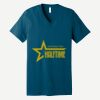 Unisex Jersey Short Sleeve V Neck Tee Thumbnail