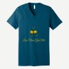 Unisex Jersey Short Sleeve V Neck Tee Thumbnail
