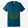 Unisex Jersey Short Sleeve V Neck Tee Thumbnail