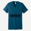 Unisex Jersey Short Sleeve V Neck Tee Thumbnail