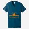 Unisex Jersey Short Sleeve V Neck Tee Thumbnail