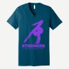 Unisex Jersey Short Sleeve V Neck Tee Thumbnail