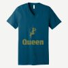 Unisex Jersey Short Sleeve V Neck Tee Thumbnail