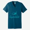 Unisex Jersey Short Sleeve V Neck Tee Thumbnail