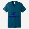 Unisex Jersey Short Sleeve V Neck Tee Thumbnail