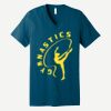 Unisex Jersey Short Sleeve V Neck Tee Thumbnail