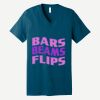 Unisex Jersey Short Sleeve V Neck Tee Thumbnail