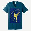 Unisex Jersey Short Sleeve V Neck Tee Thumbnail
