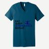 Unisex Jersey Short Sleeve V Neck Tee Thumbnail