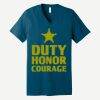Unisex Jersey Short Sleeve V Neck Tee Thumbnail
