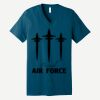 Unisex Jersey Short Sleeve V Neck Tee Thumbnail
