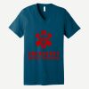 Unisex Jersey Short Sleeve V Neck Tee Thumbnail