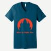Unisex Jersey Short Sleeve V Neck Tee Thumbnail