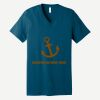 Unisex Jersey Short Sleeve V Neck Tee Thumbnail