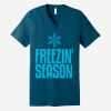 Unisex Jersey Short Sleeve V Neck Tee Thumbnail