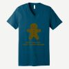 Unisex Jersey Short Sleeve V Neck Tee Thumbnail