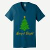 Unisex Jersey Short Sleeve V Neck Tee Thumbnail