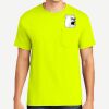 Heavy Cotton 100% Cotton Pocket T Shirt Thumbnail