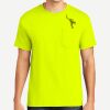 Heavy Cotton 100% Cotton Pocket T Shirt Thumbnail