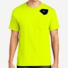Heavy Cotton 100% Cotton Pocket T Shirt Thumbnail
