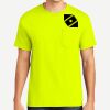 Heavy Cotton 100% Cotton Pocket T Shirt Thumbnail