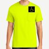 Heavy Cotton 100% Cotton Pocket T Shirt Thumbnail