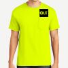 Heavy Cotton 100% Cotton Pocket T Shirt Thumbnail