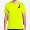 Heavy Cotton 100% Cotton Pocket T Shirt Thumbnail