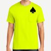 Heavy Cotton 100% Cotton Pocket T Shirt Thumbnail
