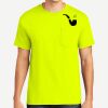 Heavy Cotton 100% Cotton Pocket T Shirt Thumbnail