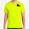 Heavy Cotton 100% Cotton Pocket T Shirt Thumbnail