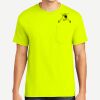 Heavy Cotton 100% Cotton Pocket T Shirt Thumbnail