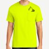 Heavy Cotton 100% Cotton Pocket T Shirt Thumbnail