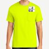 Heavy Cotton 100% Cotton Pocket T Shirt Thumbnail