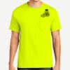 Heavy Cotton 100% Cotton Pocket T Shirt Thumbnail