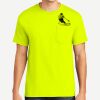 Heavy Cotton 100% Cotton Pocket T Shirt Thumbnail