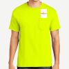 Heavy Cotton 100% Cotton Pocket T Shirt Thumbnail