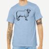 Unisex Heather CVC Short Sleeve Tee Thumbnail