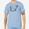 Unisex Heather CVC Short Sleeve Tee Thumbnail