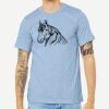 Unisex Heather CVC Short Sleeve Tee Thumbnail