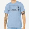 Unisex Heather CVC Short Sleeve Tee Thumbnail