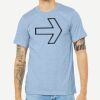 Unisex Heather CVC Short Sleeve Tee Thumbnail