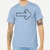 Unisex Heather CVC Short Sleeve Tee Thumbnail