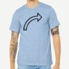 Unisex Heather CVC Short Sleeve Tee Thumbnail